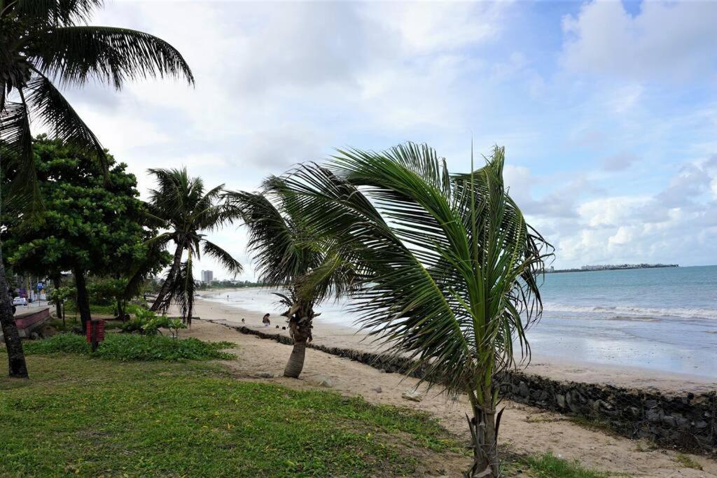 Joao Pessoa, A Dois Passos Do Paraiso, 2 Suites Com A/C, Vista Panoramica Para O Mar Do Bessa, Portaria 24H E 2 Vagas De Garagem エクステリア 写真