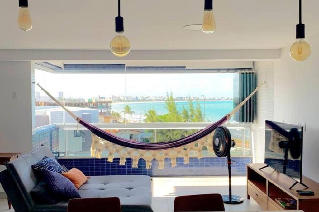 Joao Pessoa, A Dois Passos Do Paraiso, 2 Suites Com A/C, Vista Panoramica Para O Mar Do Bessa, Portaria 24H E 2 Vagas De Garagem エクステリア 写真