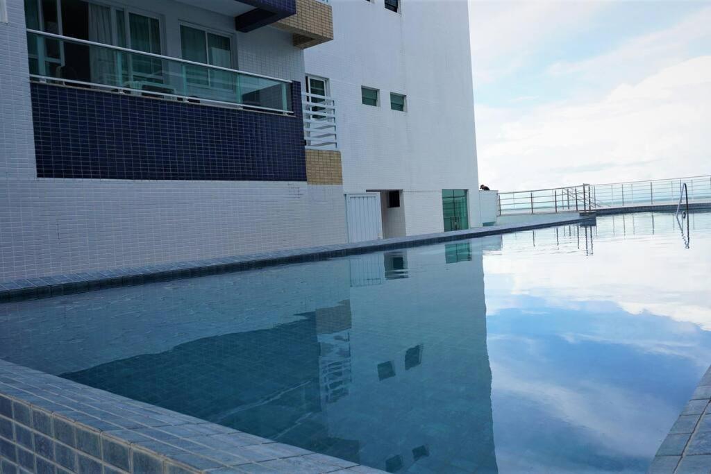 Joao Pessoa, A Dois Passos Do Paraiso, 2 Suites Com A/C, Vista Panoramica Para O Mar Do Bessa, Portaria 24H E 2 Vagas De Garagem エクステリア 写真