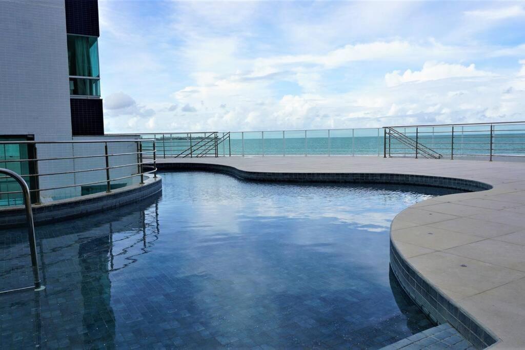 Joao Pessoa, A Dois Passos Do Paraiso, 2 Suites Com A/C, Vista Panoramica Para O Mar Do Bessa, Portaria 24H E 2 Vagas De Garagem エクステリア 写真