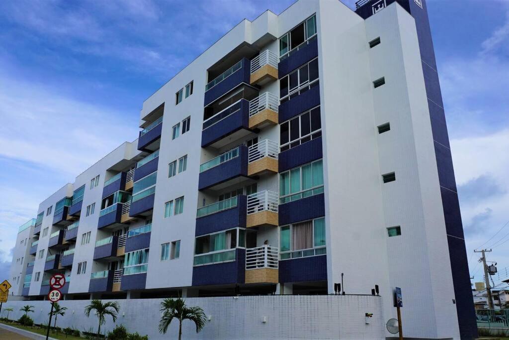 Joao Pessoa, A Dois Passos Do Paraiso, 2 Suites Com A/C, Vista Panoramica Para O Mar Do Bessa, Portaria 24H E 2 Vagas De Garagem エクステリア 写真